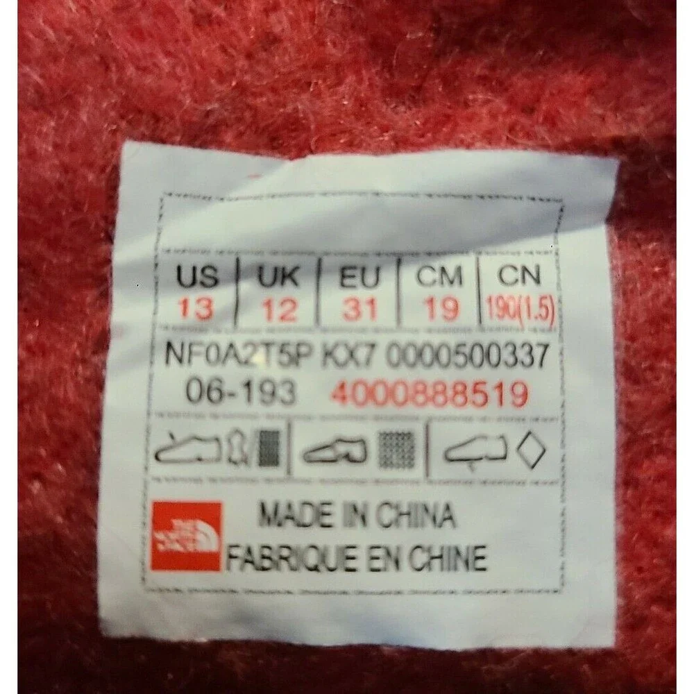 North Face Kids Size 13 Alpenglow IV THERMAFELT - Picture 8 of 9